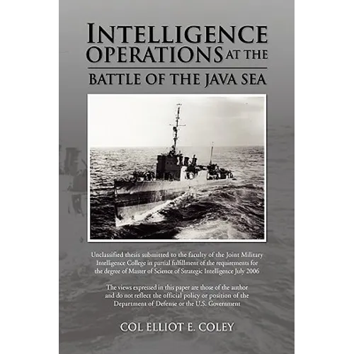 Intelligence Operations at the Battle of the Java Sea
