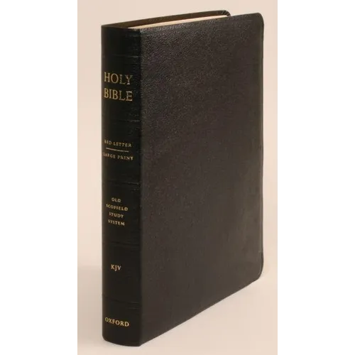 Old Scofield Study Bible: Large Print - Leather