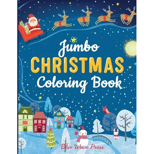 Jumbo Christmas Coloring Book - Paperback