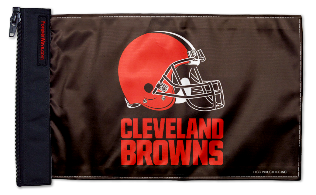 Cleveland Browns 11"x17" Forever Wave Flag