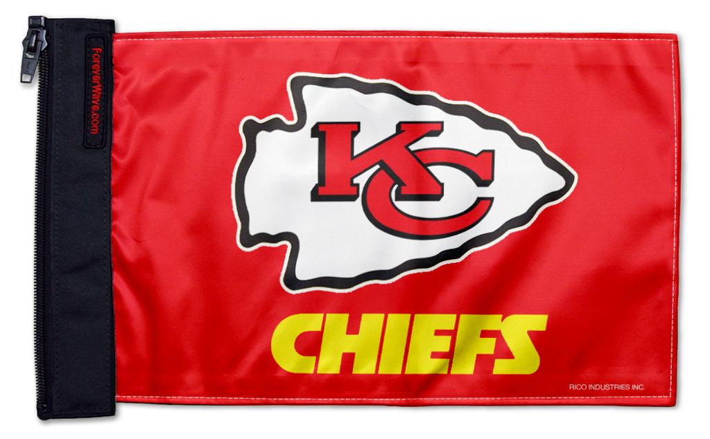 Kansas City Chiefs 11"x17" Forever Wave Flag