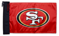 San Francisco 49ers 11"x17" Forever Wave Flag for Golf Carts