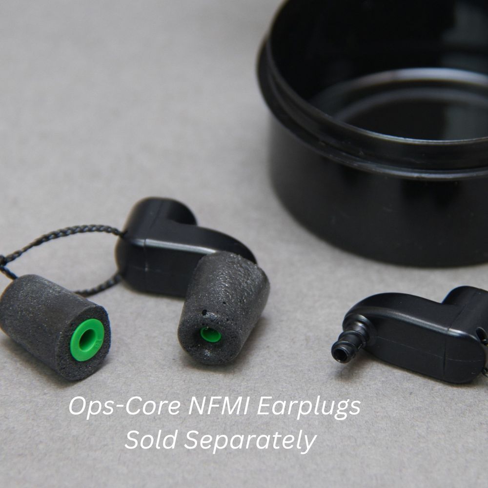 Ops-Core AMP Connectorized Headset - 3D Hear-Through for Situational Awareness