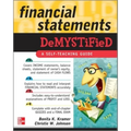 Financial Statements Demystified: A Self-Teaching Guide: A Self-Teaching Guide - Paperback