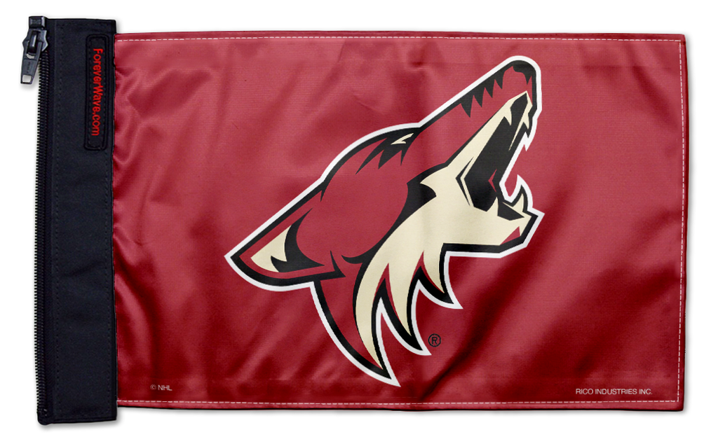 Arizona Coyotes 11"x17" Forever Wave Flag