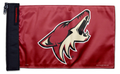 Arizona Coyotes 11"x17" Forever Wave Flag for Golf Carts