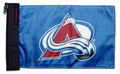 Colorado Avalanche 11"x17" Forever Wave Flag for Golf Carts