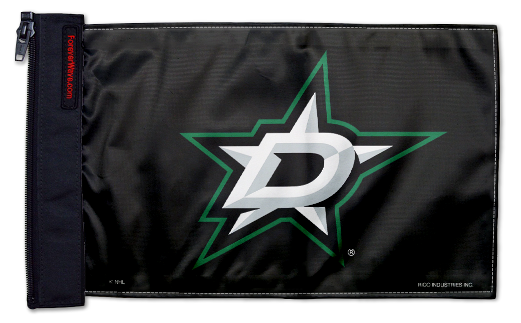 Dallas Stars 11"x17" Forever Wave Flag for Boats