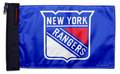 New York Rangers 11"x17" Forever Wave Flag for Jeep Wrangler JLU 4-Door 2018-Present