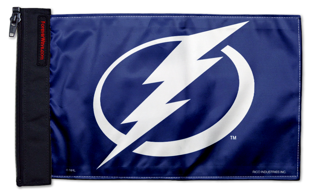 Tampa Bay Lightning 11"x17" Forever Wave Flag for Jeep Wrangler JL 2-Door 2018-Present