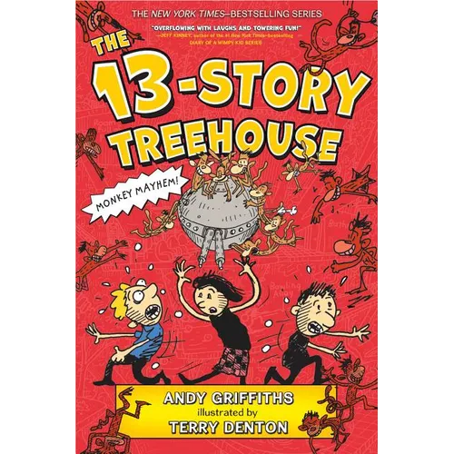 The 13-Story Treehouse: Monkey Mayhem! - Paperback