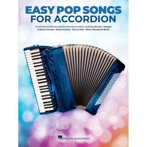 Easy Pop Songs for Accordion - Paperback
