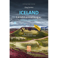 ICELAND, Landmannalaugar rainbow mountains, hiking maps - Paperback