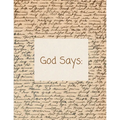 God Says Journal-(Large) - Paperback