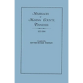 Marriages of McMinn County, Tennessee, 1821-1864