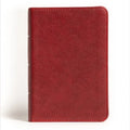 NASB Large Print Compact Reference Bible, Burgundy Leathertouch - Imitation Leather