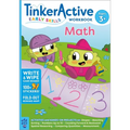 Tinkeractive Early Skills Math Workbook Ages 3+ - Paperback