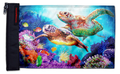 Sea Turtles 12"x18" Forever Wave Flag for Boats