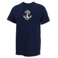 Navy Anchor USA Made T-Shirt