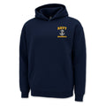 Navy Anchor Baseball Hood