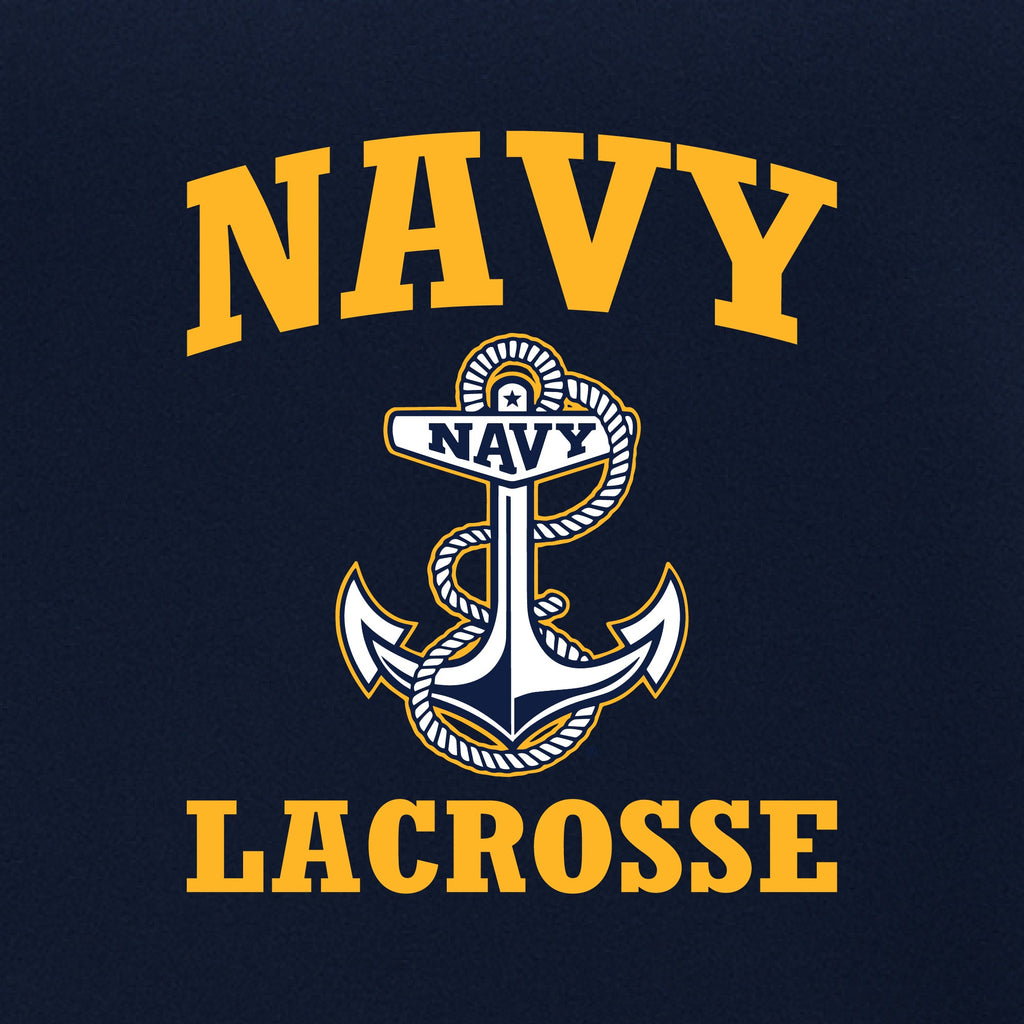 Navy Anchor Lacrosse Hood