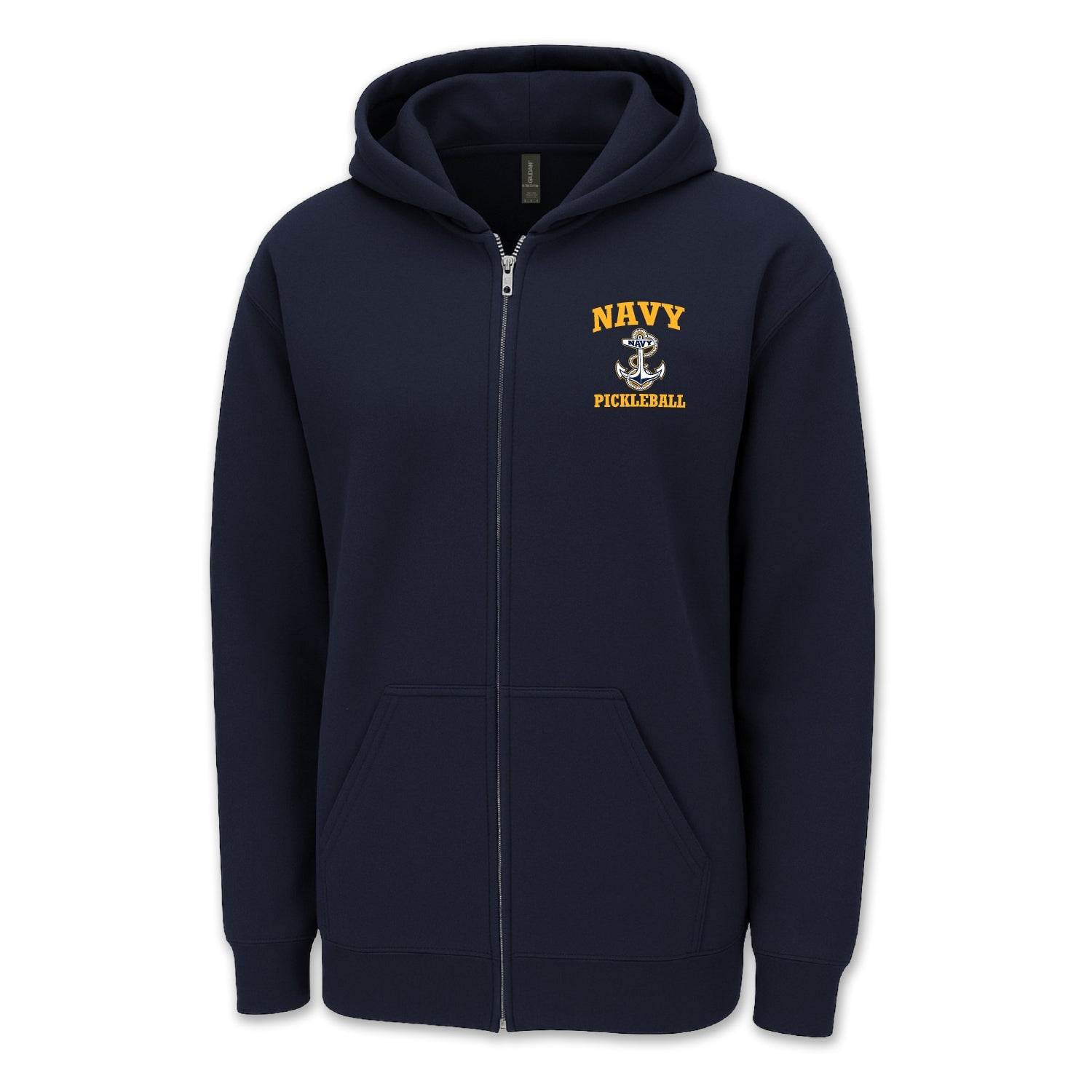 Navy Anchor Pickleball Full-Zip
