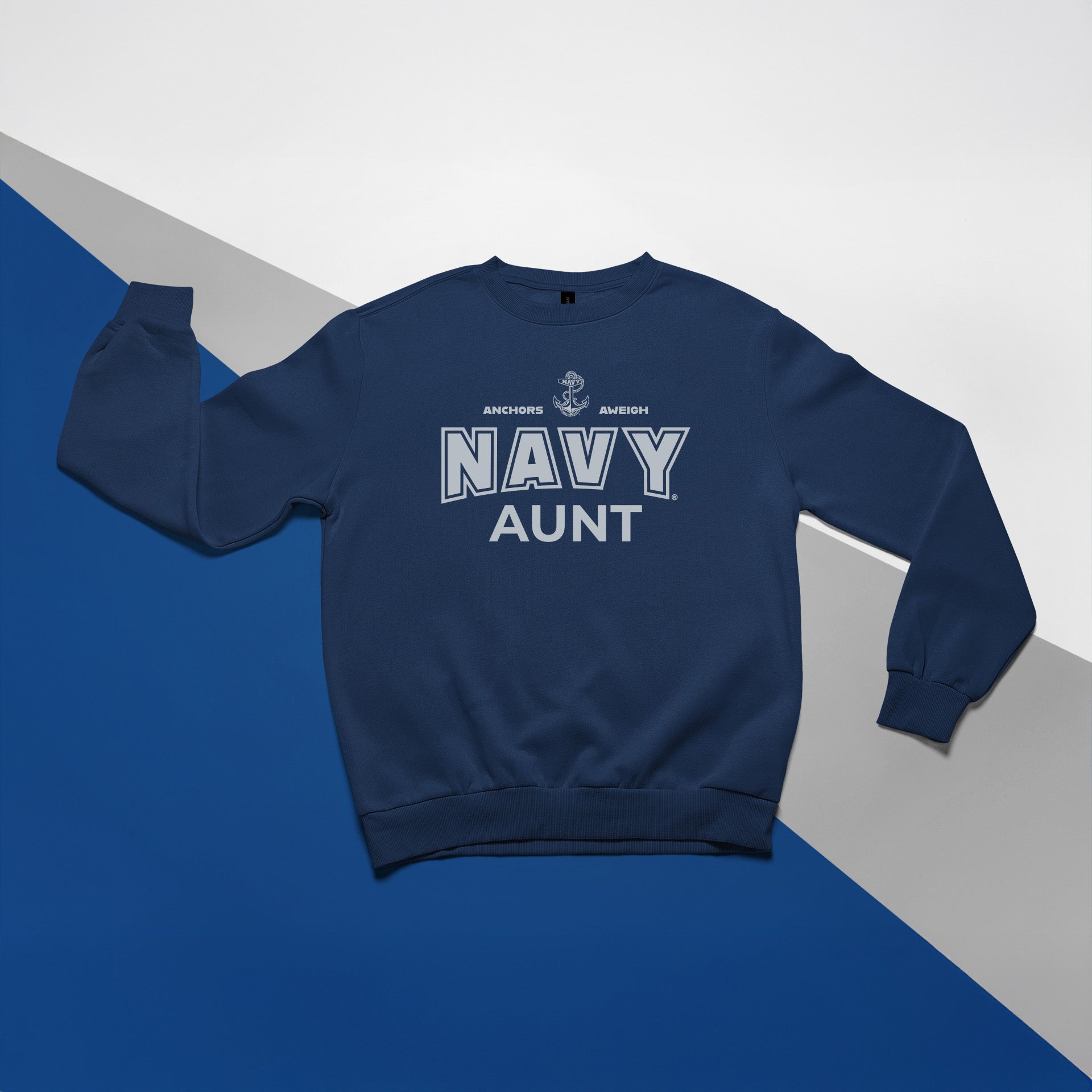 Navy Aunt Crewneck (Navy)