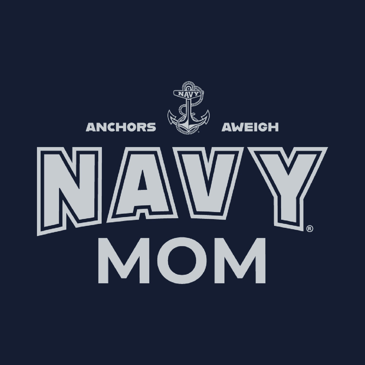 Navy Mom Crewneck (Navy)