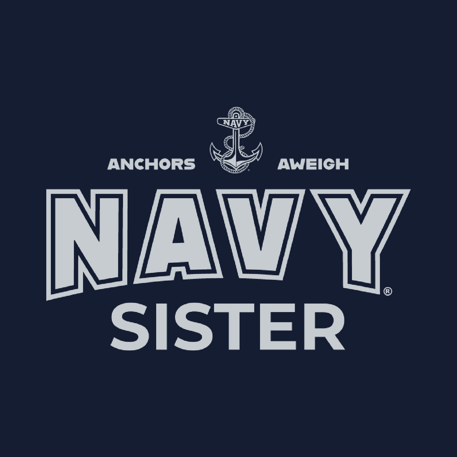 Navy Sister Crewneck (Navy)