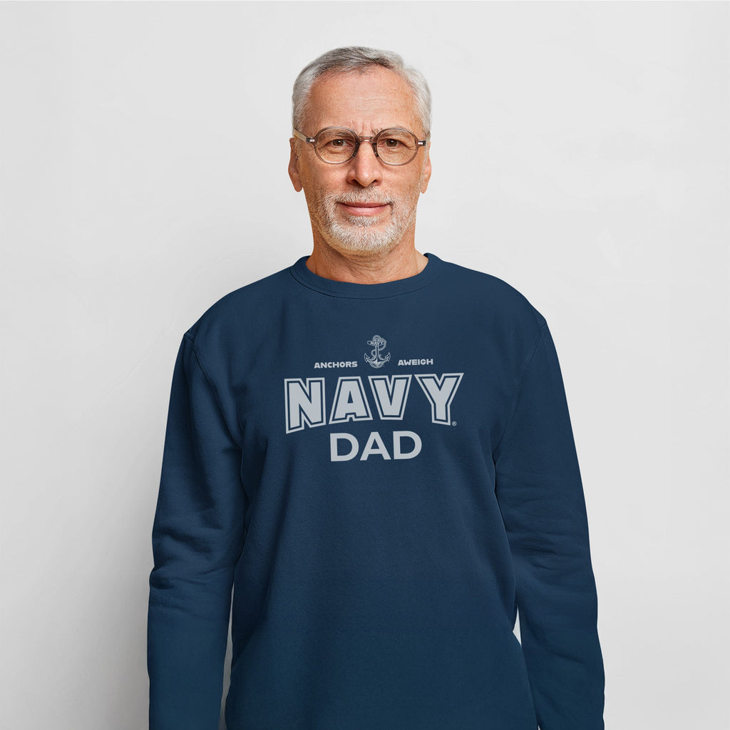 Navy Dad Crewneck (Navy)