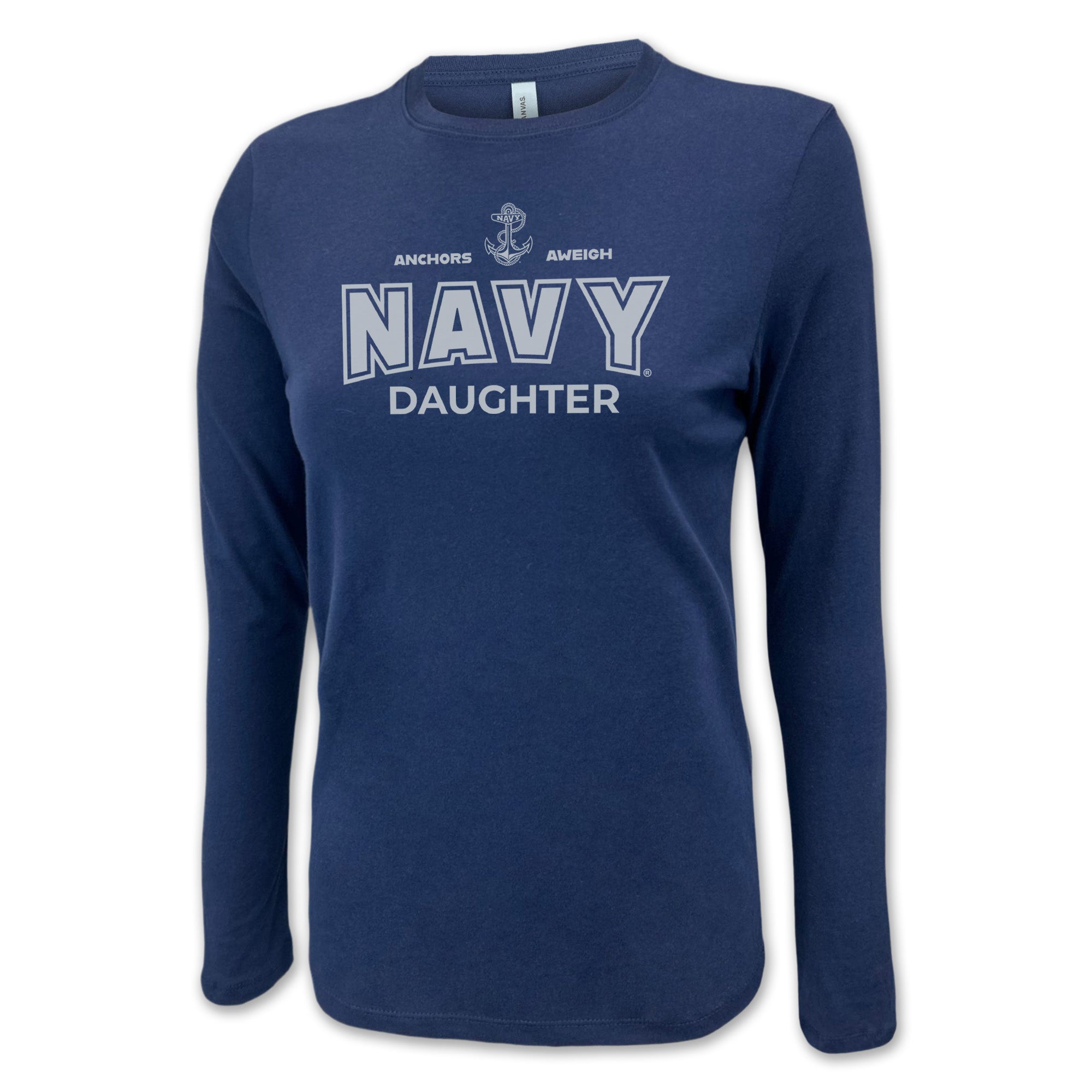 Navy Daughter Women's Long Sleeve T-Shirt (Navy)