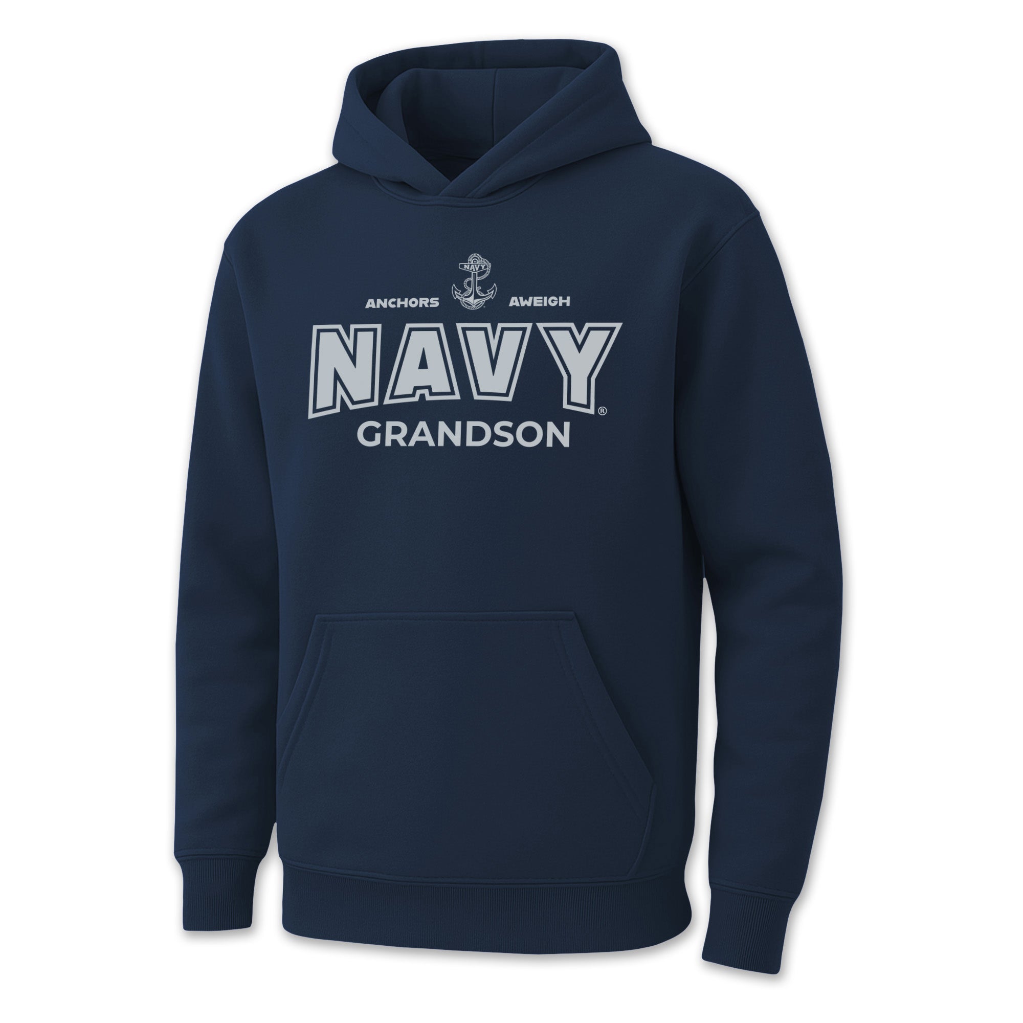Navy Grandson Youth Hood (Navy)