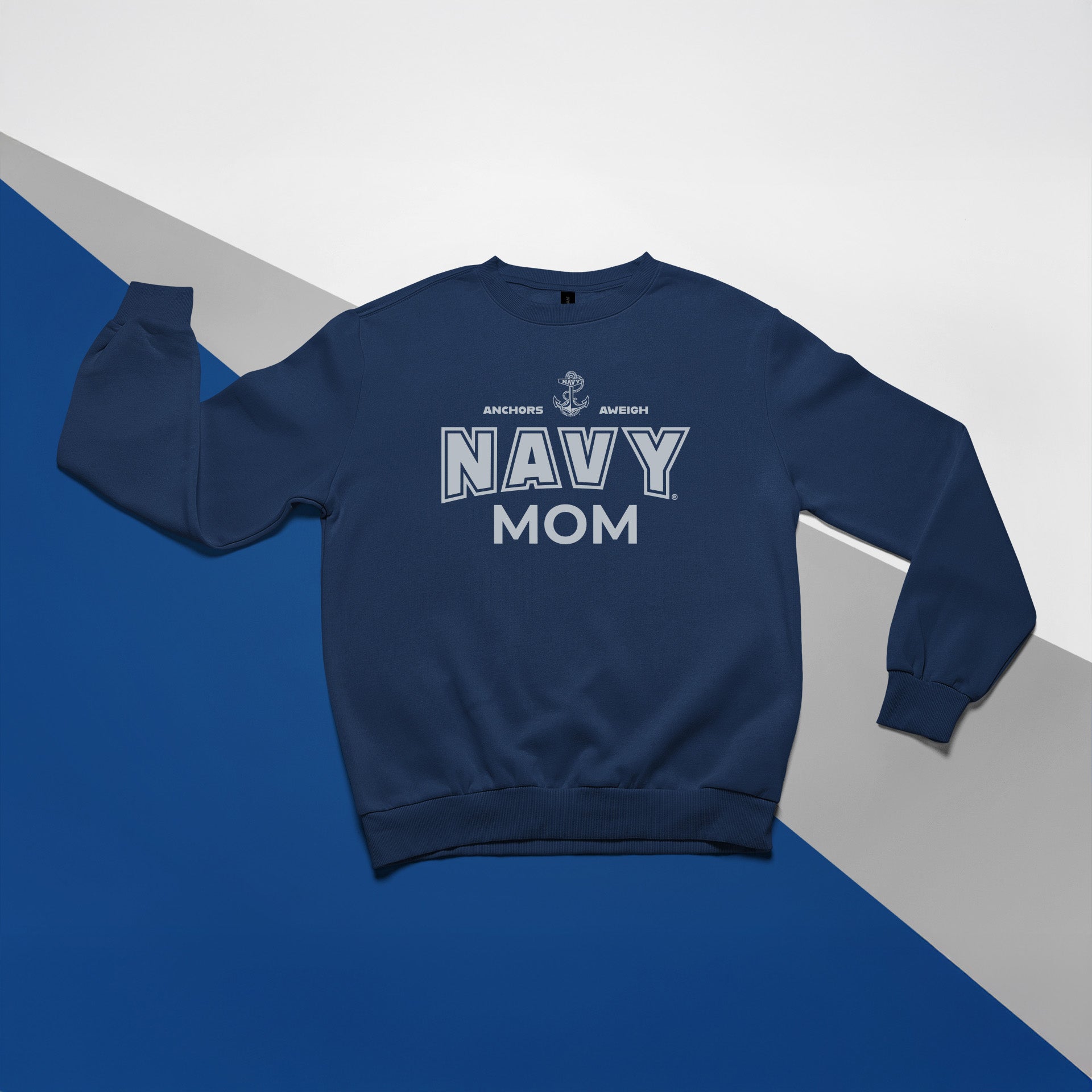 Navy Mom Crewneck (Navy)