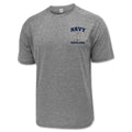 Navy Anchor Sailing Performance T-Shirt (Grey)