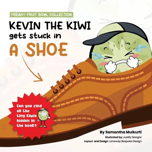 Kevin the kiwi gets stuck in a shoe - Paperback