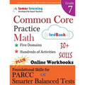 Common Core Practice - Grade 7 Math: Workbooks to Prepare for the Parcc or Smarter Balanced Test - Paperback