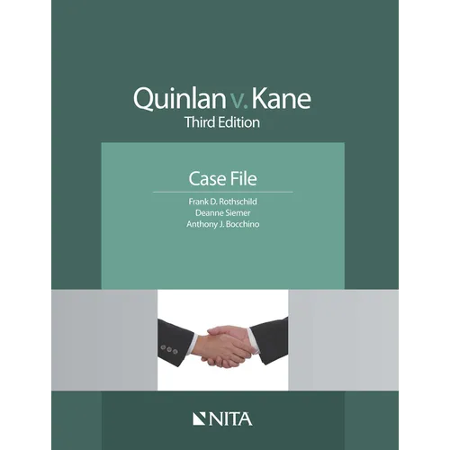 Quinlan v. Kane: Case File - Paperback