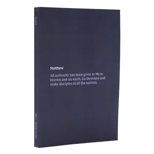 NKJV Scripture Journal - Matthew: Holy Bible, New King James Version - Paperback