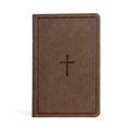 CSB Large Print Personal Size Reference Bible, Brown Leathertouch - Imitation Leather