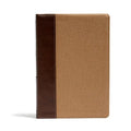 KJV Rainbow Study Bible, Brown/Tan Leathertouch - Imitation Leather