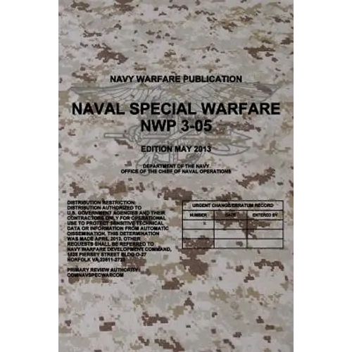 NWP 3-05 Naval Special Warfare: May 2013