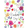 Super Planner - medium sized weekly view organizer, undated, floral theme - Paperback