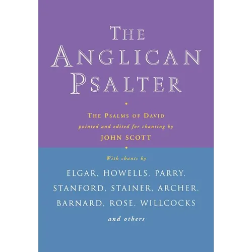 Anglican Psalter: The Psalms of David - Paperback