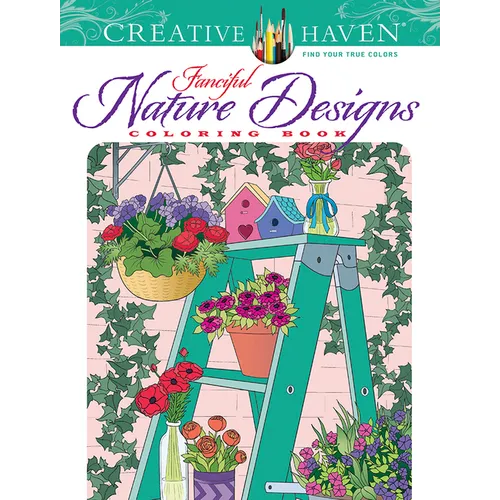 Creative Haven Fanciful Nature Designs Coloring Book - Paperback