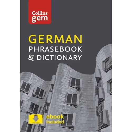 Collins Gem German Phrasebook & Dictionary - Paperback