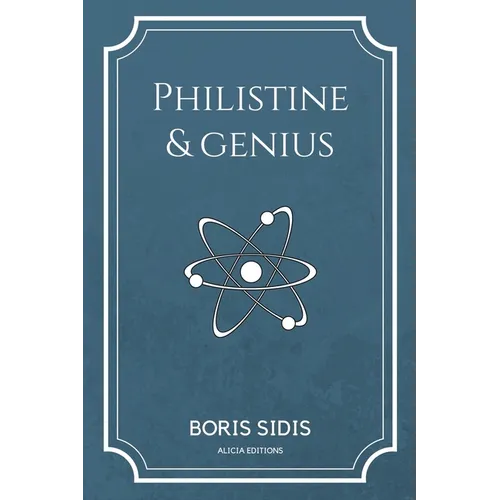 Philistine and genius: New Edition in Large Print - Paperback