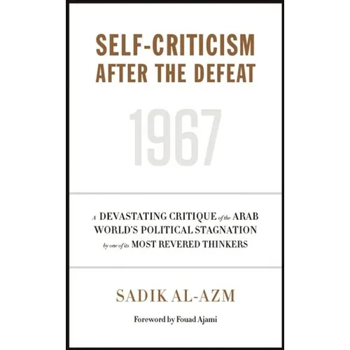 Self-Criticism After the Defeat - Paperback