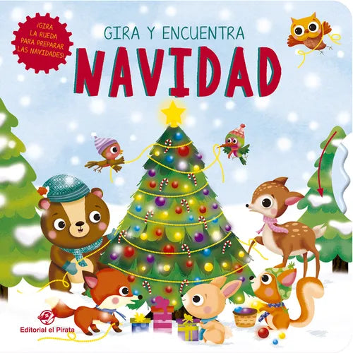 Gira Y Encuentra - Navidad - Board Book