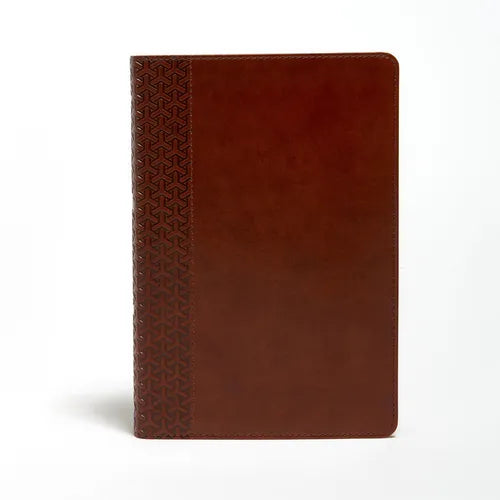 KJV Everyday Study Bible, British Tan Leathertouch - Imitation Leather