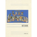 Vintage Lined Notebook Greetings from Lake Arrowhead, California - Paperback